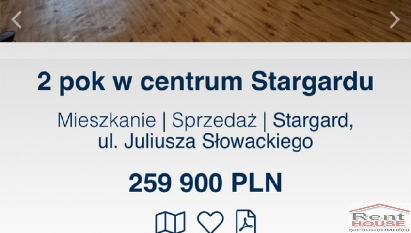 Mieszkanie Sprzedaż Stargard Juliusza Słowackiego