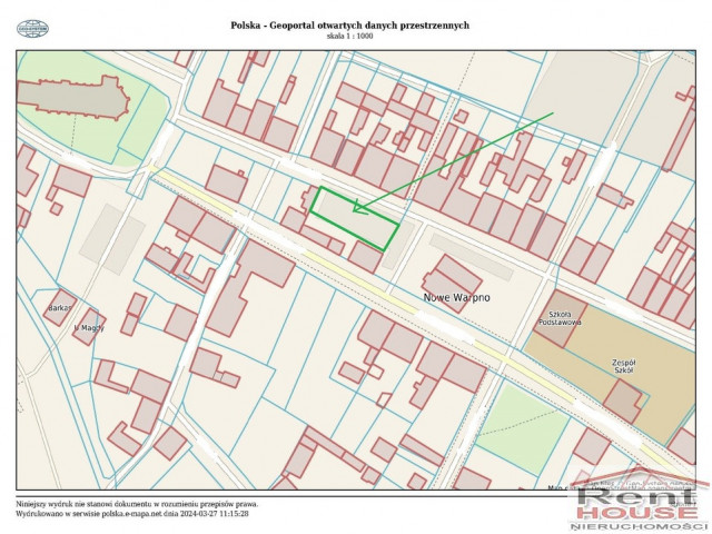 Działka Sprzedaż Nowe Warpno